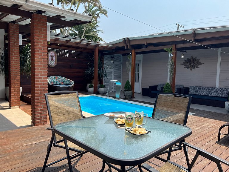 150m Praia -Ar condicionado -Petfriendly - Jardim