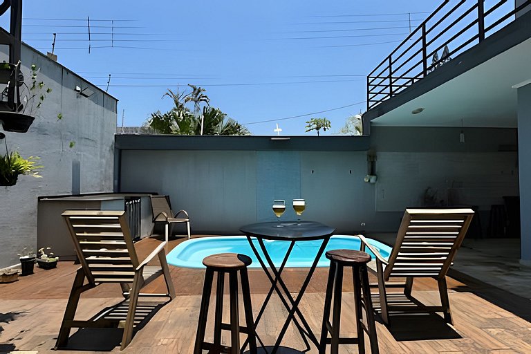 Casa a 300 metros Praia, 5 quartos, com área Gourmet , Miran