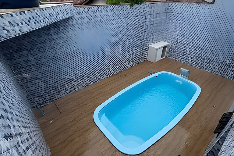 500m Praia, Piscina, Churrasqueira,Ar condicionado