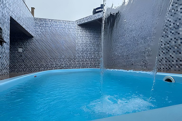 500m Praia, Piscina, Churrasqueira,Ar condicionado