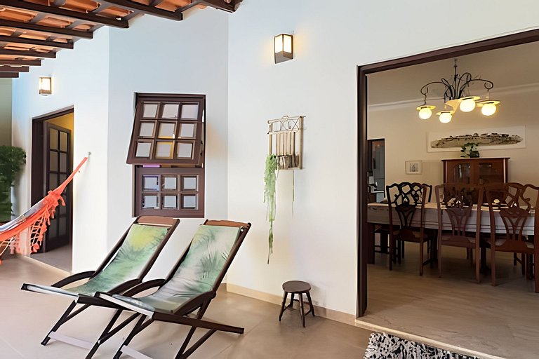 Piscina, Ar, Academia e Cervejeira — 220m da praia