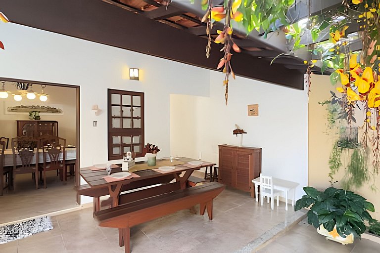 Piscina, Ar, Academia e Cervejeira — 220m da praia