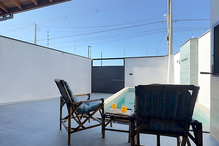 Casa moderna, Wi, Piscina , Ar condicionado