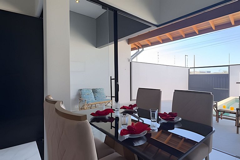 Casa moderna, Wi, Piscina , Ar condicionado