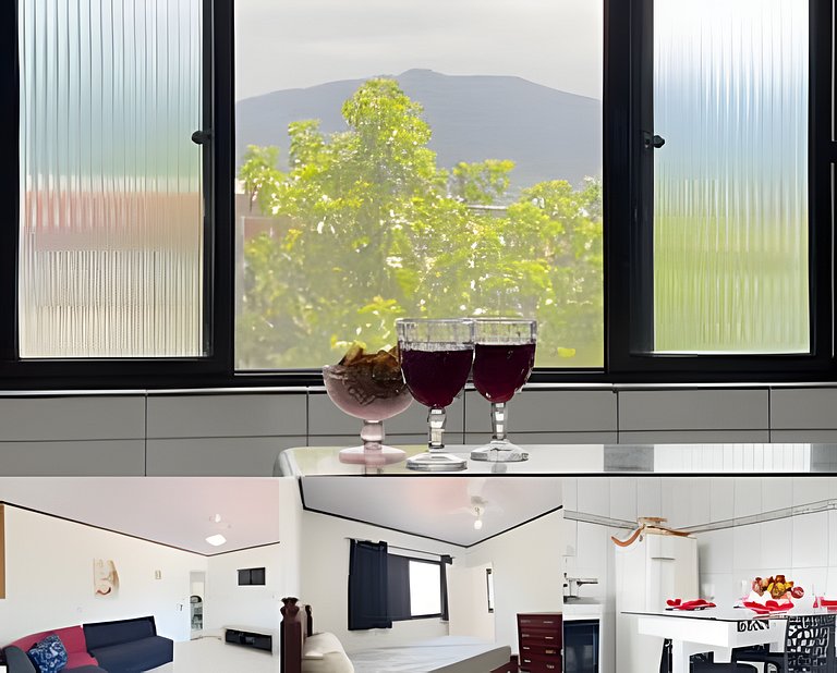 Sobrado Central, Wi Fi, 2 Quartos, Vista  Montanha