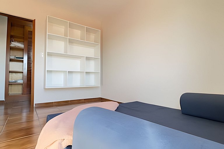 Apê 3 Quartos, Vista Mar e Montanha, Ar, Wi-fi