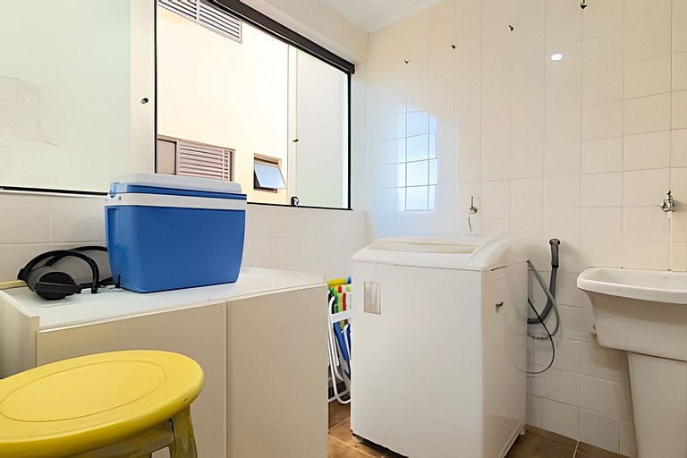 Apê 3 Quartos, Vista Mar e Montanha, Ar, Wi-fi