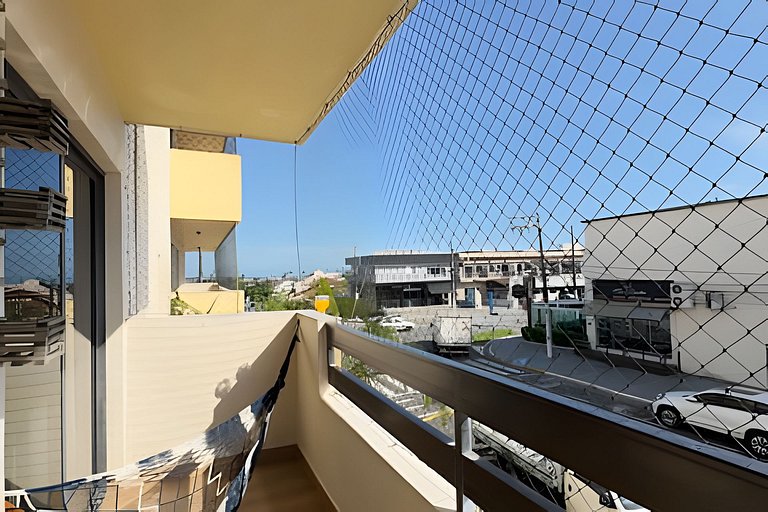 Apê 3 Quartos, Vista Mar e Montanha, Ar, Wi-fi