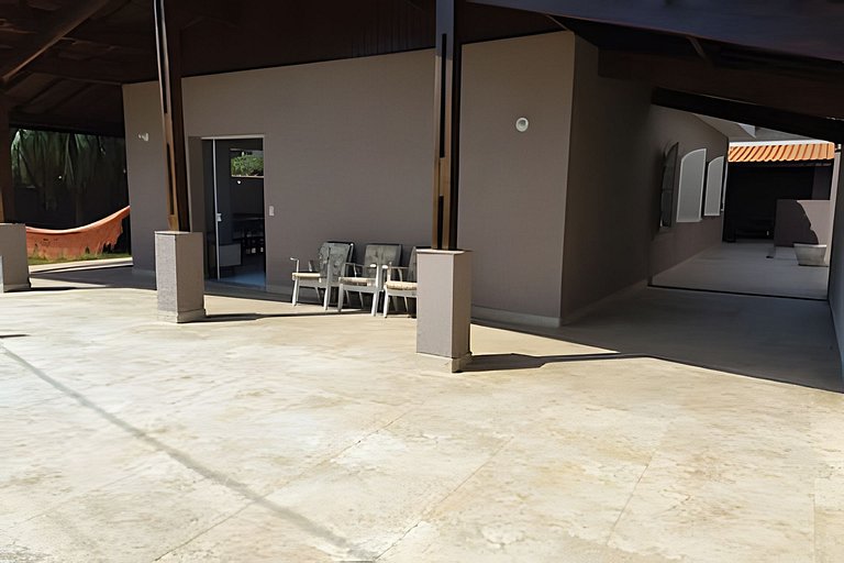 Casa 100 metros praia, Wi fi, Ar, Área Gourmet